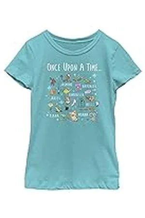 Disney Little - Camiseta de Manga Corta para niñas, Color Rosa Claro, tamaño Mediano, , XS