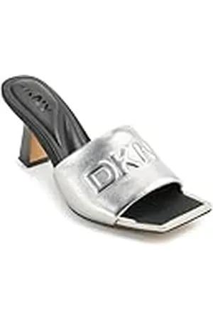 DKNY Keke-Sandal Mule, Mujer, Plata, 40 EU