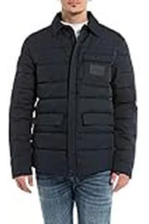 Replay M8352, Chaqueta Hombre, Azul , XXL