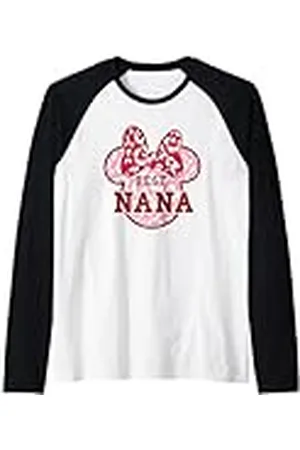 Minnie Best Nana Dia de la Madre Camiseta Manga Raglan