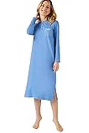 Damart Chemise de Nuit Manches Longues, Maille Jersey Chaqueta de Estar por casa, , 50-52 (XL) para Mujer