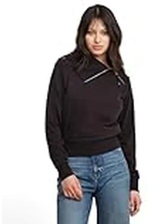 G-Star Para Mujer Jersey Asymmetric Zip Snug, , S