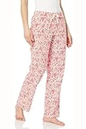 Amazon Pantalón de pijama de franela para dormir - colores interrumpidos Mujer, , 5XL Grande