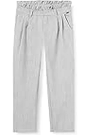 IKKS Paperbag - Pantalón para niña, Color Gris 3 años