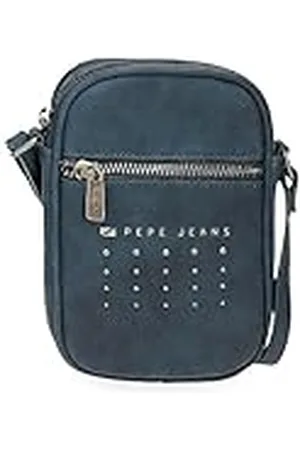 Pepe Jeans Holly Bandolera Pequeña Azul 11x17,5x2,5 cms Piel sintética