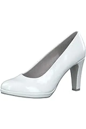 Marco Tozzi 2-2-22412-20, Zapatos de tacón para Mujer, Blanco (White Patent), 40 EU