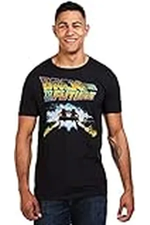 Back To The Future Delorean Camiseta, , L para Hombre