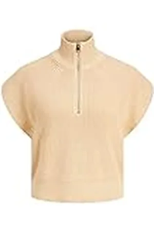 JJXX Jxflorence Twist Half Zip Knit Vest Suéter pulóver, , S para Mujer