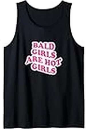 Original Cheddar Las chicas calvas son chicas calientes Camiseta sin Mangas