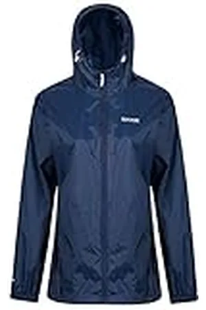 Regatta Pack-it III Chaqueta con Capucha Impermeable, Transpirable, Sin Forro Y Ligera Jackets Waterproof Shell, Mujer, , 10, S