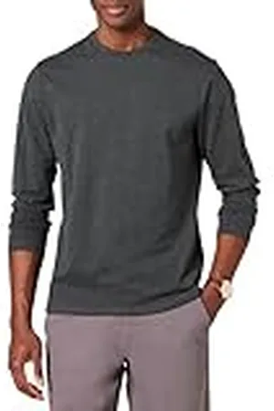 Amazon Camiseta de Manga Larga y Ajuste Entallado Hombre, , S