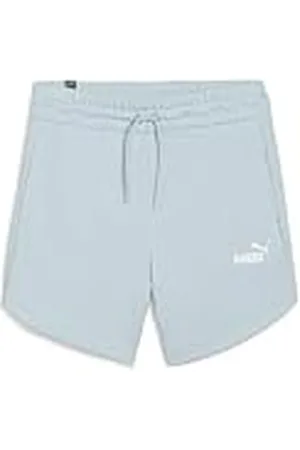 PUMA Pantalones Cortos de Punto para Mujer ESS de 5 Pulgadas de Cintura Alta