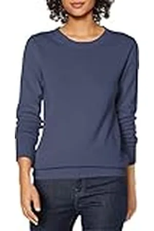 Amazon Jersey en Algodón de Cuello Redondo (Disponible en Tallas Grandes) Mujer, , S