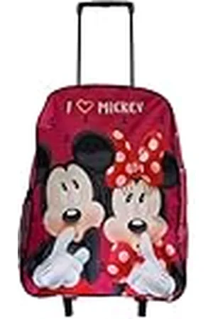 Disney Trolley Minnie 40 x 30 x 13, Maleta Infantil con Ruedas, diseño Divertido Minnie Mouse, práctica y con Estilo, , Talla única, Trolley
