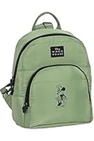 Safta MINNIE MOUSE Mint Shadow - Mini Mochila para Uso Diario, Ideal para Niños de Diferentes Edades, Cómoda y Versátil, Calidad y Resistencia, 25x13x30 cm, Color