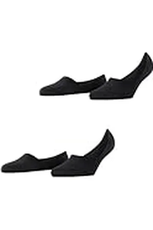 Burlington Everyday Multipack W In algodón invisibles lisos 2 pares, Calcetines pinkies Mujer, , 35-36