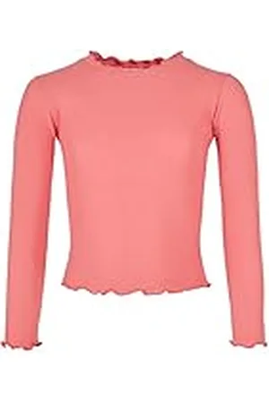 Urban classics Manga Larga para niña Camiseta, Palepink, 13 años para Niñas