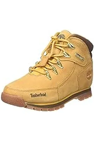 Timberland Euro Rock (Toddler), Chukka/Mid Unisex niños, Amarillo (Wheat Nubuck), 27 EU