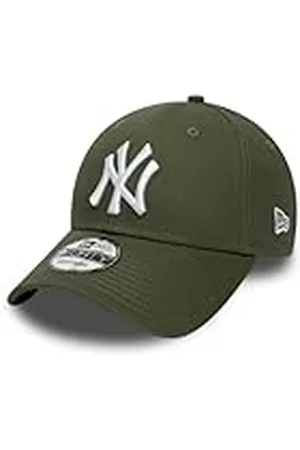 New Era New York Yankees MLB League Essential Verde Oliva 9Forty Gorra Ajustable para Niños