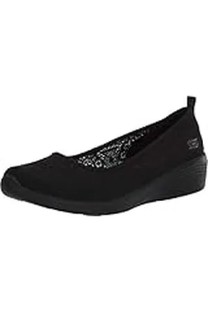 Skechers Arya Airy Days, Bailarinas Mujer, Black, 37.5 EU