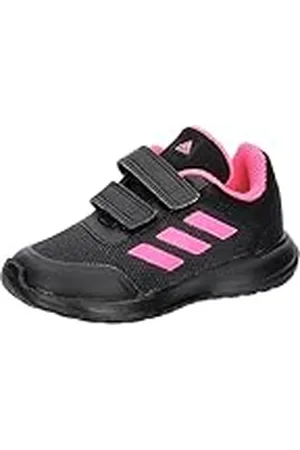 adidas Tensaur Run 2.0 Shoes Kids, Zapatillas para Correr Unisex bebé, Core Black/Lucid Pink/Core Black, 19 EU