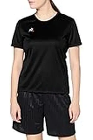 Le Coq Sportif N°1 Maillot SS Match Premium W Camiseta de Manga Corta, Mujer, Black, XS