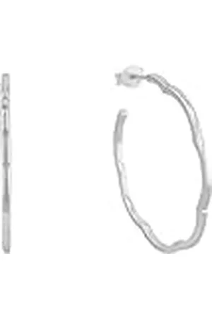 Amor Creoles JOOP! Pendientes JOOP!de de Ley 925 para Señoras, 2,5 cm, , Viene en Caja de Regalo de Joyería, 2028688