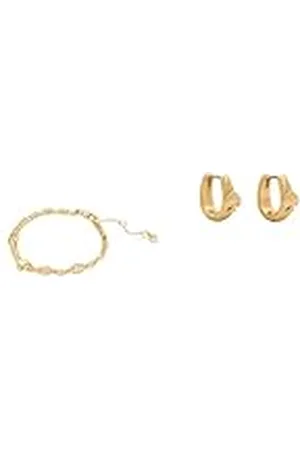 Kate Spade Pulsera y aros So Spade, dorado
