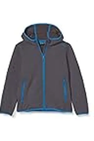 CMP Sudadera de niño en felpa stretch melange con capucha fija, , 104