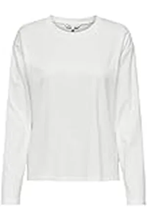 ONLY Onllaura L/S Boxy Solid Top Jrs Camiseta de Manga Larga, , S para Mujer