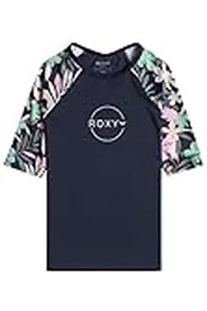 Roxy Camiseta de Surf de Manga Corta con Protección Solar UPF 50 para Niñas 6-16