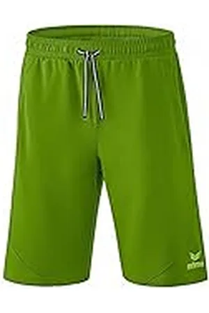 Erima Essential Pantalón Corto de Deporte, Unisex niños, Twist of Lime/Lime Pop, 128