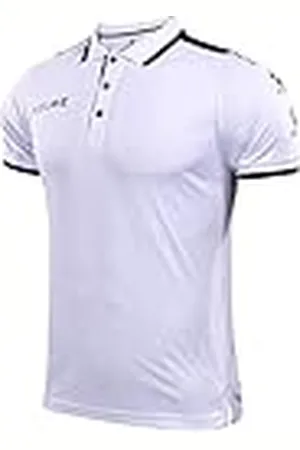 kelme Short Sleeve Polo M/C, Hombre, White/Dark Blue, 3XL