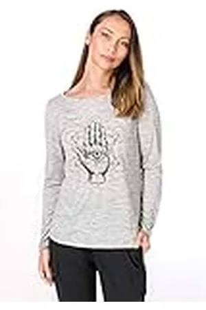 Supernatural W Graphic 140 Camiseta de Manga Larga de Lana Merino, Mujer, , Extra-Small