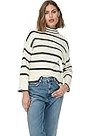 ONLY Onlibi L/S Higneck Jersey CC Knt Suter Pulver, , XL para Mujer