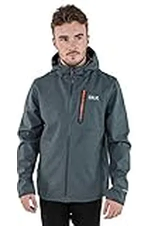 Trespass Ferguson Chaqueta Impermeable Softshell/Exterior con Capucha extraíble, Hombre, , L