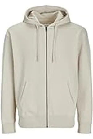 JACK & JONES Jjecharge-Sudadera con Capucha y Cremallera, , L para Hombre