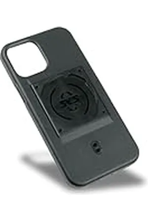 SKS Germany COMPIT Cover para iPhone 12 Pro MAX Funda de teléfono móvil con Dispositivo de fijación (Compatible con el Sistema COMPIT, de plástico de 2 componentes Resistente al Desgaste), Negro