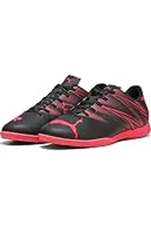 PUMA Attacanto It, Zapatillas de fútbol Hombre, Black Fire Orchid, 46.5 EU