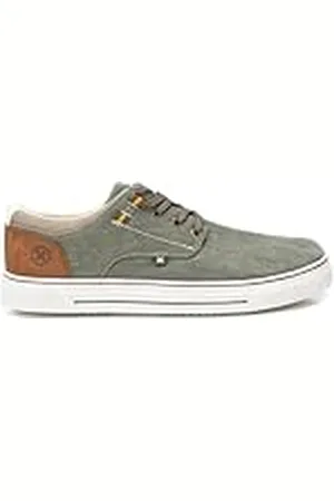 Xti Zapatilla Hombre Kaki - Calzado Cómodo y Versátil - Moda Casual - Modelo 14357301 (Talla 40)