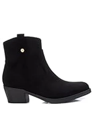 Xti Botas Camperas Mujer Negro - Calzado Cómodo y Versátil - Moda casual - Modelo 14203902 (Talla 36)