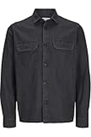 JACK & JONES Camiseta Jjetravis LS Noos Camisa de Manga Larga, , S Hombres