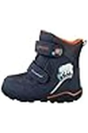 Lurchi 63L1083008, Botas para Nieve, Atlantic-Orange, 24 EU Ancho