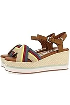 Gioseppo Sandalias Color con Cintas de Colores y Plataforma para Mujer guaduas