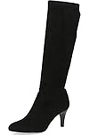 Caprice 9-25524-41, Botas tacón para Mujer, Negro (Black Stretch), 40.5 EU