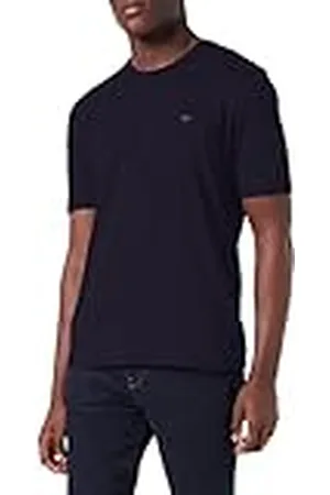 Fynch-Hatton T-Shirt, Basic Camiseta, Azul (Navy 685), XX-Large para Hombre