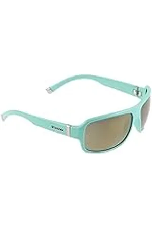 Casco SX – Gafas Deportivas 61 Color polarizada, Todo el año, Color Eisblau/Tuerkis/Gold, tamaño Uni