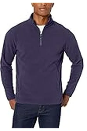 Amazon Chaqueta de Forro Polar con Cremallera de un Cuarto Hombre, , M