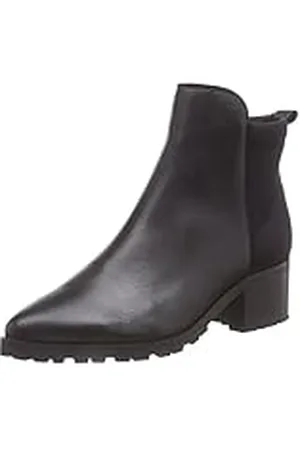 Pieces® Botas de Piel Psvalah Black Noos, Cordones Mujer, , 39 EU