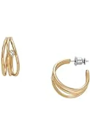 Skagen Pendientes para Mujer en Acero Inoxidable o Semipreciosos con Cierre Posterior de Pasador